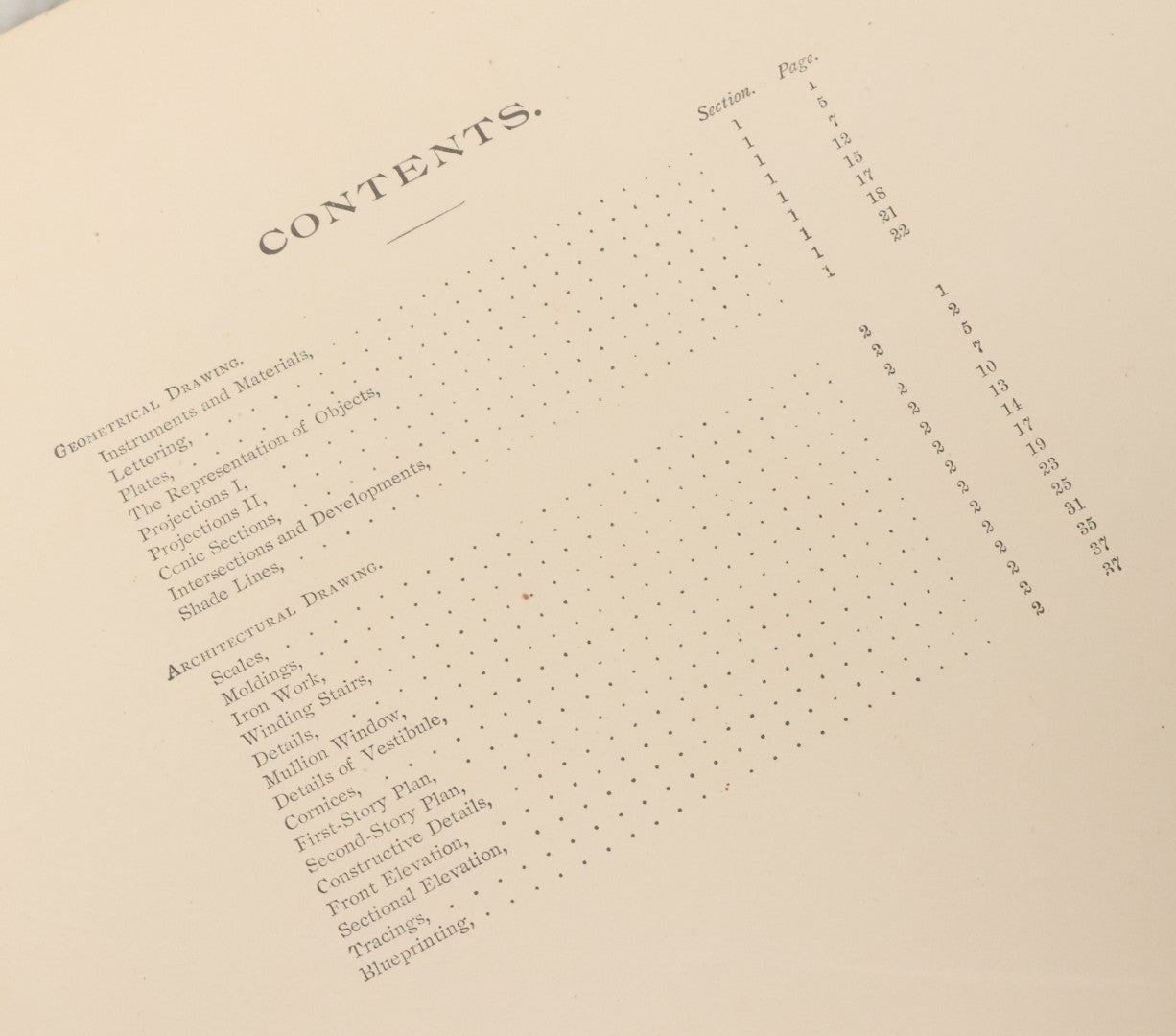Lot 144 - "A Treatise On Building Construction, Vol. III, Architectural Drawing" Antique Book, Prepared For Students Of The International Correspondence Schools By The Colliery Engineer Co., Scranton, Pennsylvania, First Edition, Illustrated, 1900
