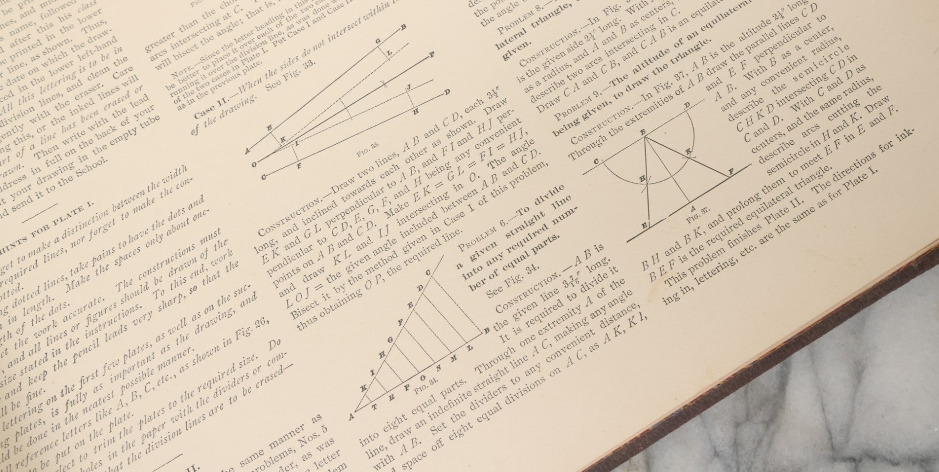 Lot 144 - "A Treatise On Building Construction, Vol. III, Architectural Drawing" Antique Book, Prepared For Students Of The International Correspondence Schools By The Colliery Engineer Co., Scranton, Pennsylvania, First Edition, Illustrated, 1900