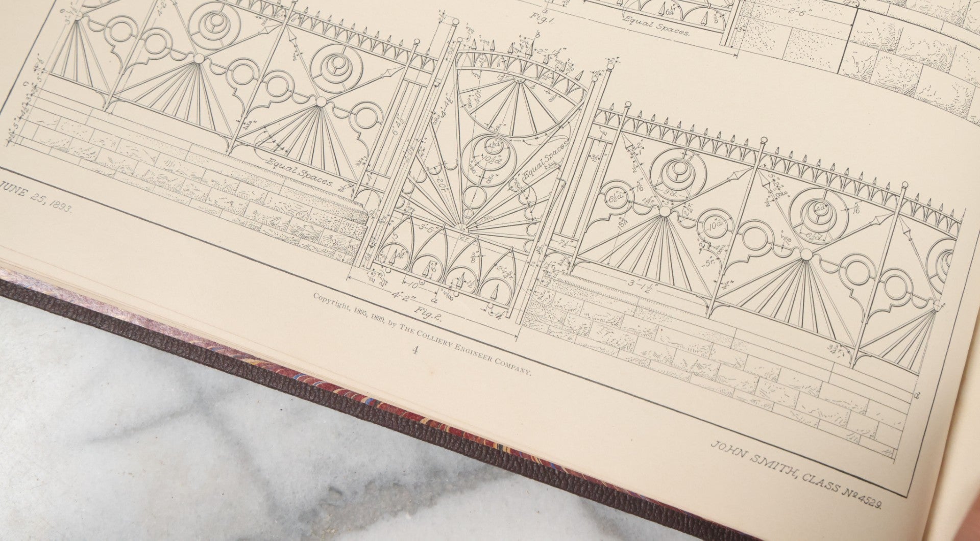 Lot 144 - "A Treatise On Building Construction, Vol. III, Architectural Drawing" Antique Book, Prepared For Students Of The International Correspondence Schools By The Colliery Engineer Co., Scranton, Pennsylvania, First Edition, Illustrated, 1900