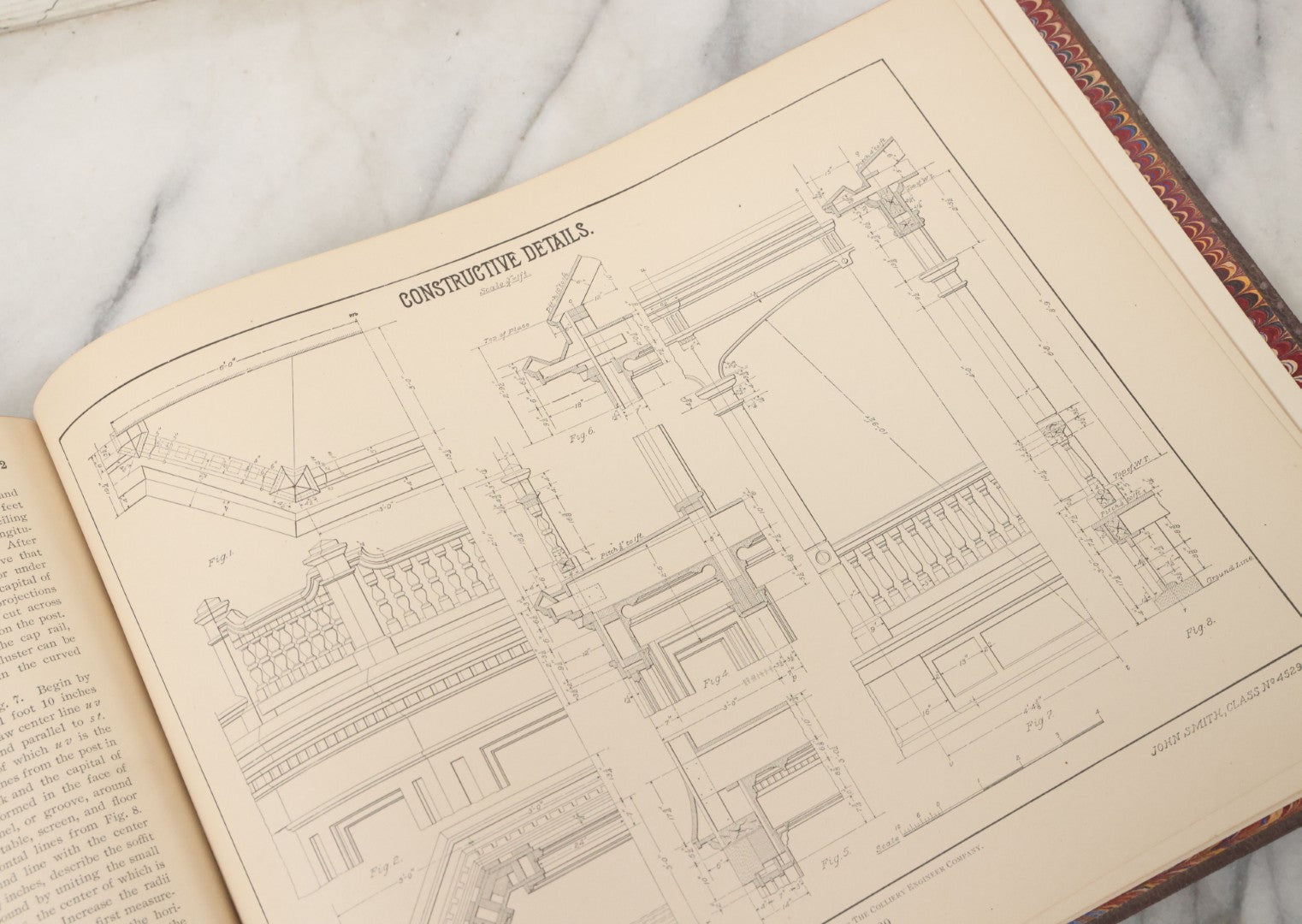 Lot 144 - "A Treatise On Building Construction, Vol. III, Architectural Drawing" Antique Book, Prepared For Students Of The International Correspondence Schools By The Colliery Engineer Co., Scranton, Pennsylvania, First Edition, Illustrated, 1900