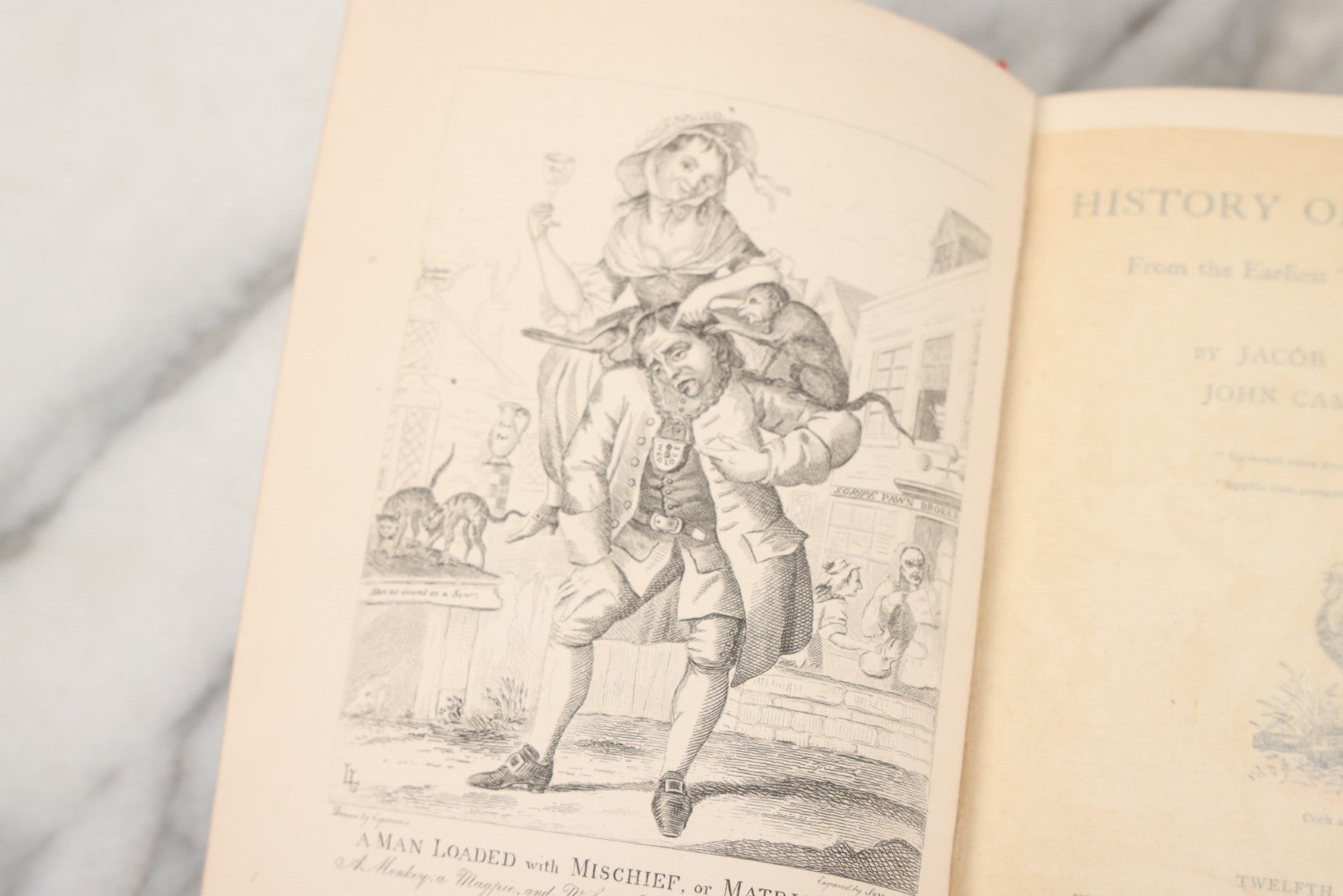 Lot 145 - "The History Of Signboards From The Earliest Times To The Present Day" Antique Book On Trade Signs By Jacob Larwood And John Camden Hotten With 100 Illustrations, 12th Edition, Chatto & Windus, Publishers, London, 1908