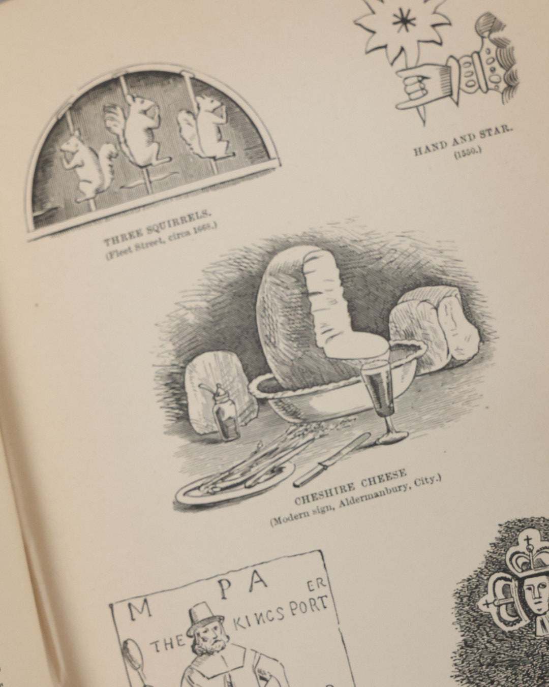 Lot 145 - "The History Of Signboards From The Earliest Times To The Present Day" Antique Book On Trade Signs By Jacob Larwood And John Camden Hotten With 100 Illustrations, 12th Edition, Chatto & Windus, Publishers, London, 1908