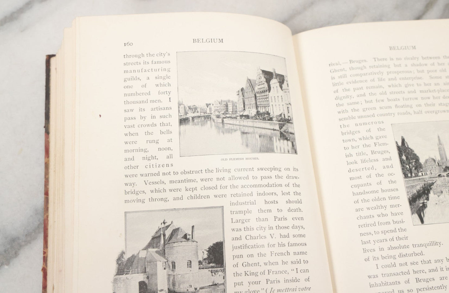 Lot 146 - Grouping Of Antique Books, "John L. Stoddard's Lectures" Four Volume Set Covering Sicily, Genoa, The Rhine, Belgium, Holland, Mexico, Japan, China, Canada, And More, Illustrated, Published By Norwood Press And Balch Brothers Co., Norwood Massachusetts, 1902