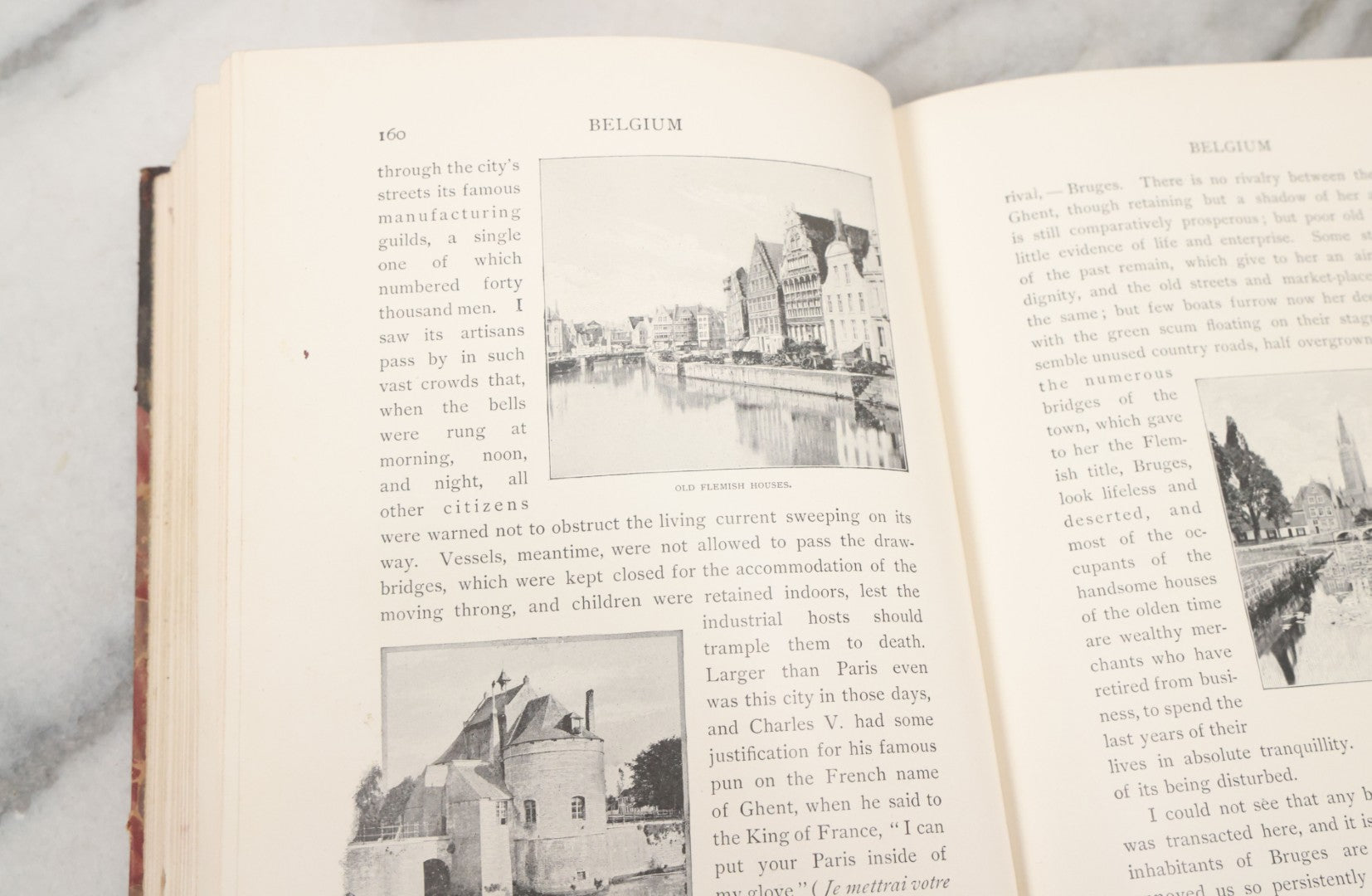 Lot 146 - Grouping Of Antique Books, "John L. Stoddard's Lectures" Four Volume Set Covering Sicily, Genoa, The Rhine, Belgium, Holland, Mexico, Japan, China, Canada, And More, Illustrated, Published By Norwood Press And Balch Brothers Co., Norwood Massachusetts, 1902