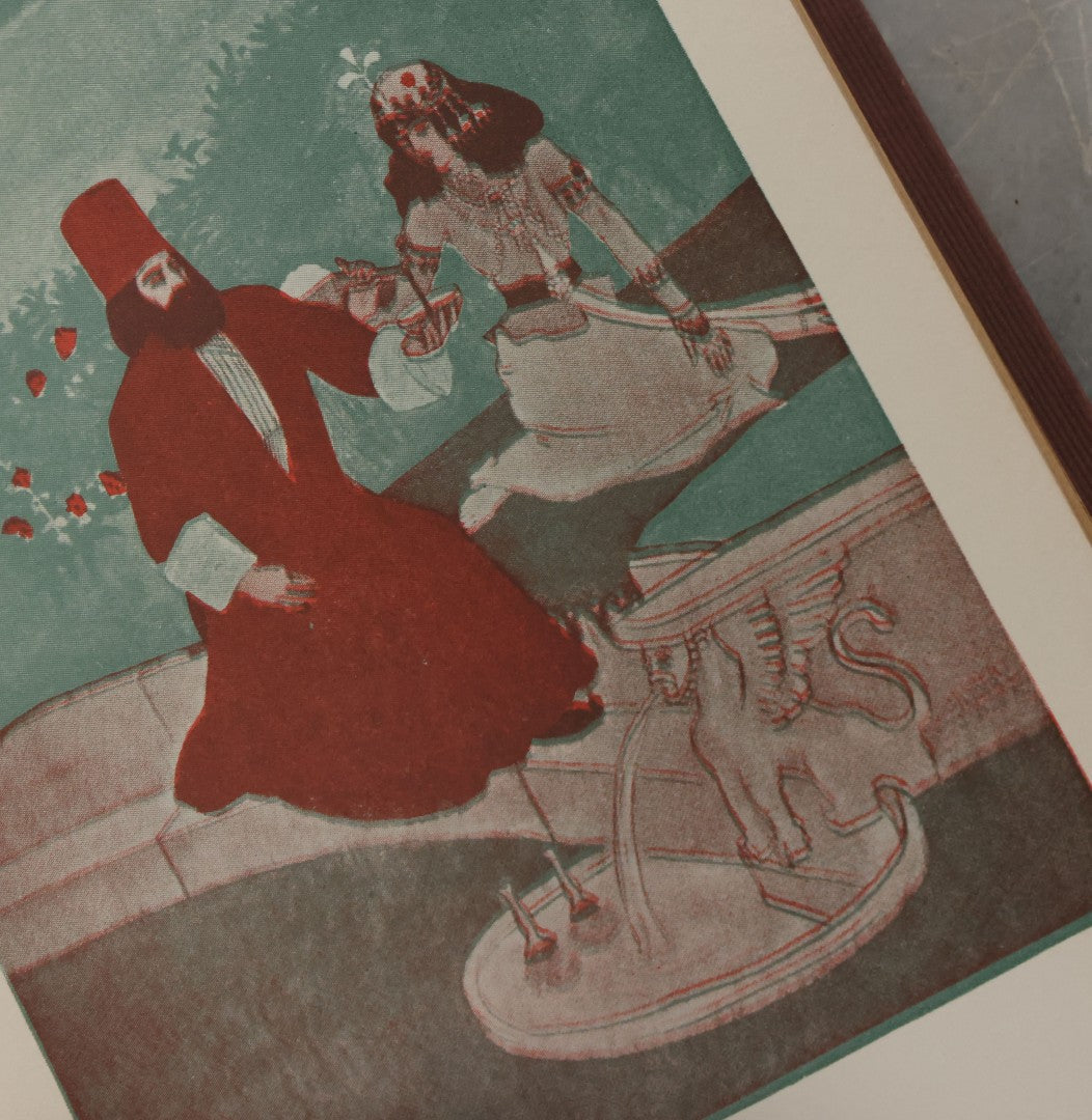 Lot 150 - "The Rubaiyat Of Omar Khayyam" Antique Book, Translated By Edward Fitzgerald, With Illustrations By Gilbert James, R.F. Fenno And Co., Publishers, New York, Circa 1900