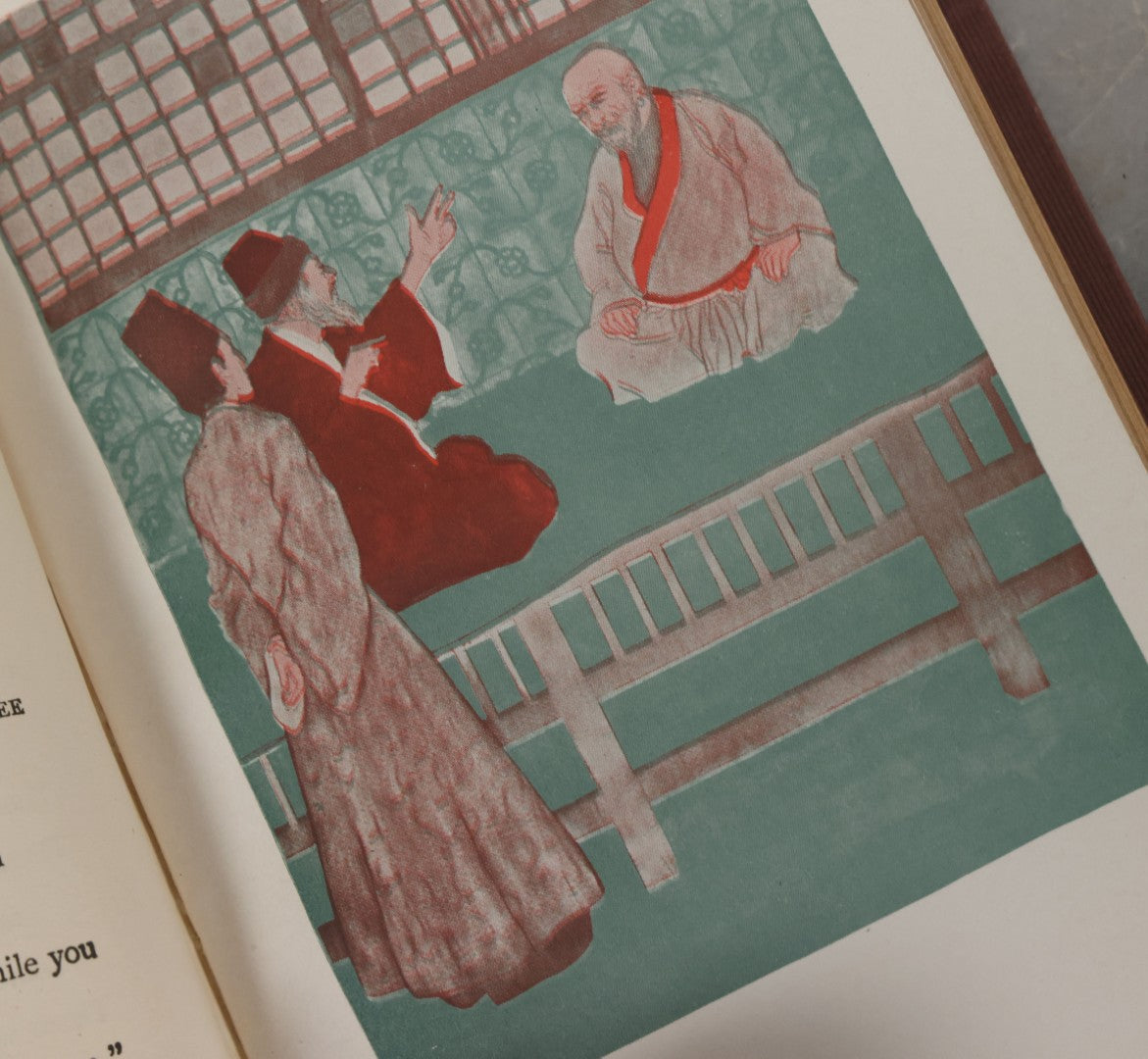 Lot 150 - "The Rubaiyat Of Omar Khayyam" Antique Book, Translated By Edward Fitzgerald, With Illustrations By Gilbert James, R.F. Fenno And Co., Publishers, New York, Circa 1900