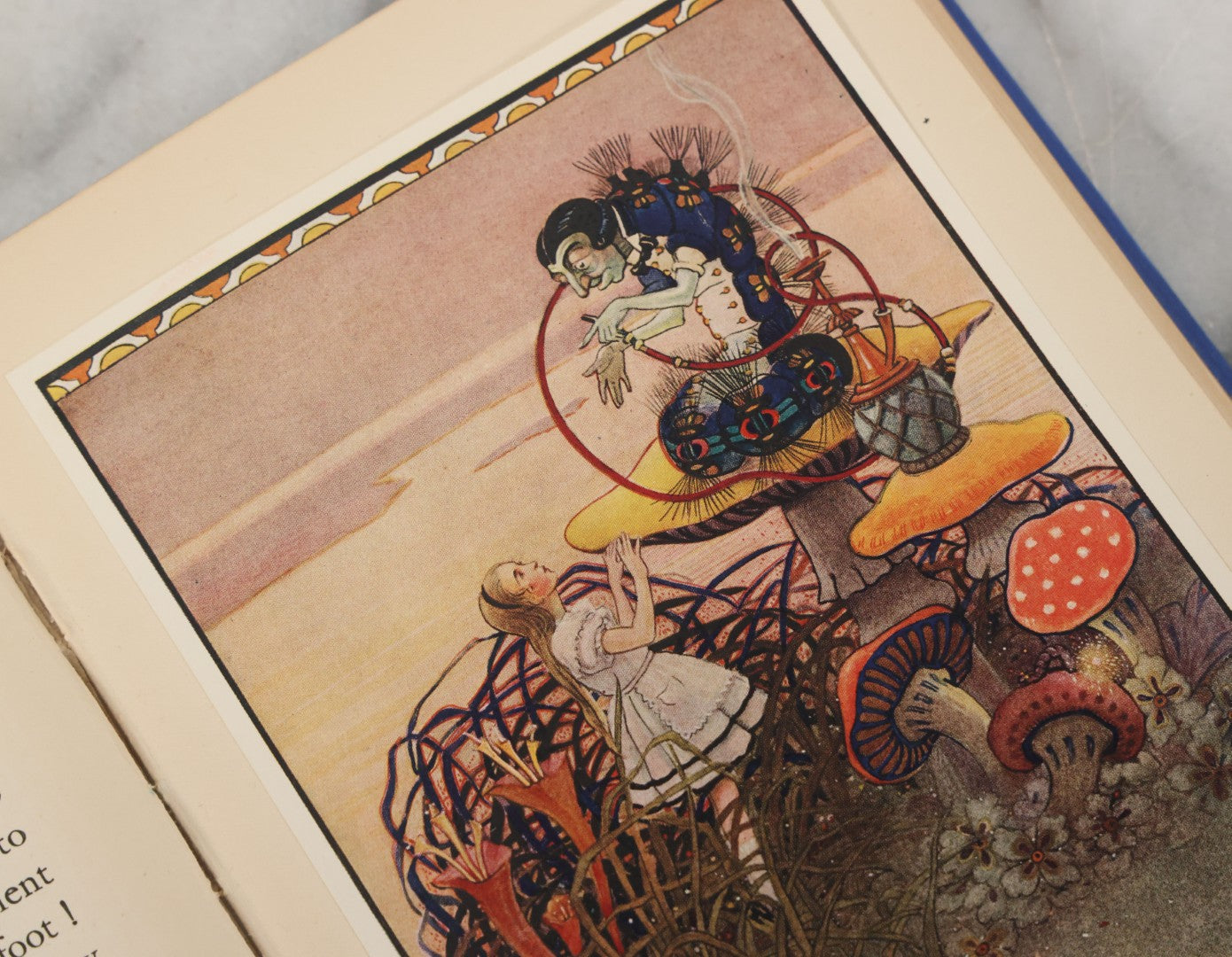 Lot 153 - "Alice's Adventures In Wonderland" Antique Book By Lewis Carroll, Illustrated By Gwynedd M. Hudson With Tipped In Full Color Illustrations, Hodder And Stoughton, Publishers, London, Circa 1920