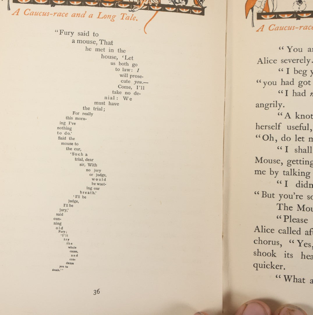 Lot 153 - "Alice's Adventures In Wonderland" Antique Book By Lewis Carroll, Illustrated By Gwynedd M. Hudson With Tipped In Full Color Illustrations, Hodder And Stoughton, Publishers, London, Circa 1920