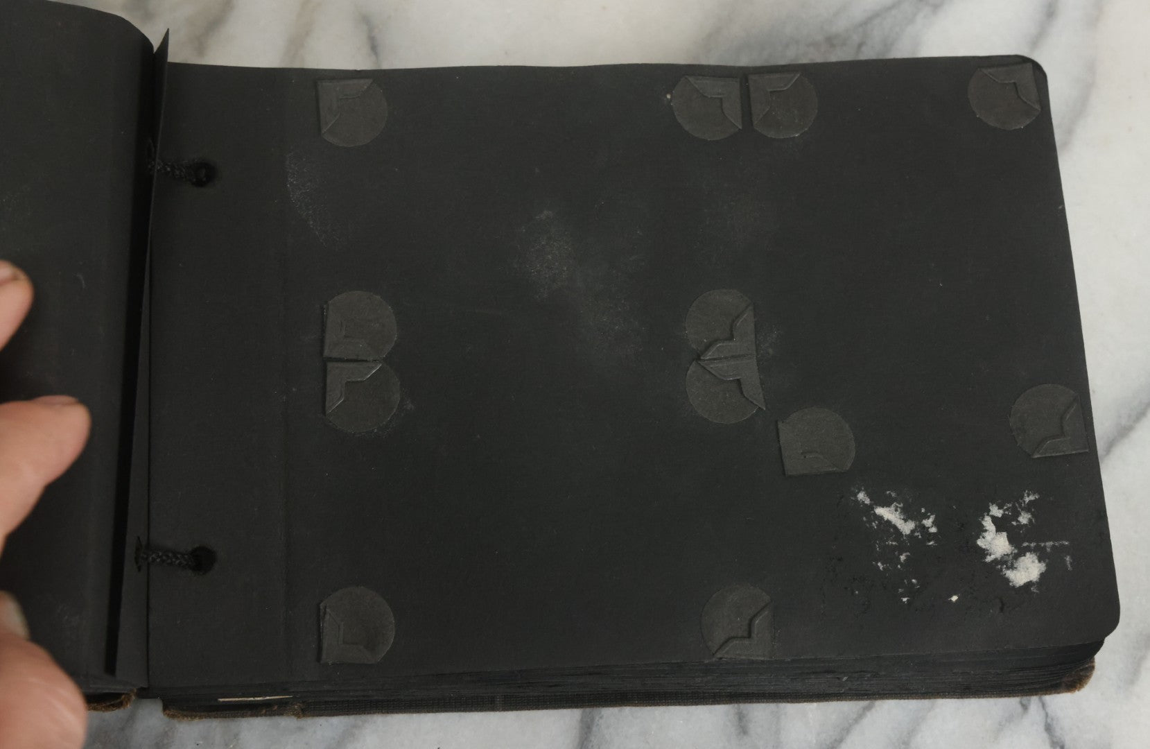 Lot 073 - Antique Snapshot Photo Album And Scrapbook With Black Cover Featuring Many Photos Of Military Men, Dogs, Hunting, Including Boxer Bill Ritchie, Circa 1920s, Belonged To F.D. Vance, Includes Poem Clippings