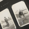 Lot 075 - Vintage WWII Era (1940s) Snapshot Photo Album Featuring Many Photos Of Soldiers, Boston, Farm Animals, Belonged To Francis And Melvin De Jaqer, Photos From Camp Forrest Tennessee, All Photos Pictured