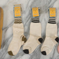 Lot 086 - Vintage Box Lot Grouping Of New Old Stock N.O.S. Hosiery (Socks) By Foot Rest Brand In Advertising Box, Also With Bear Brand Pair Of Socks (4 Pairs Total)