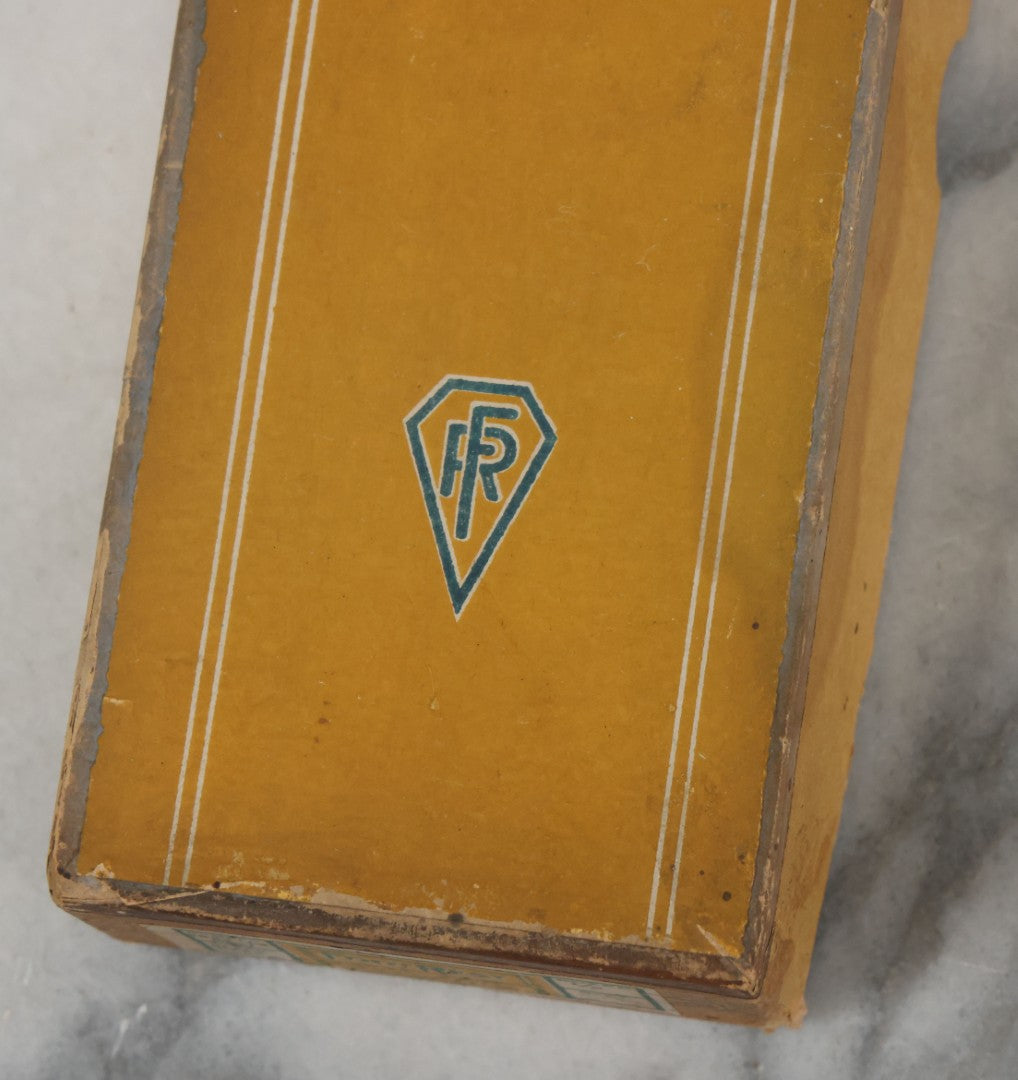 Lot 086 - Vintage Box Lot Grouping Of New Old Stock N.O.S. Hosiery (Socks) By Foot Rest Brand In Advertising Box, Also With Bear Brand Pair Of Socks (4 Pairs Total)