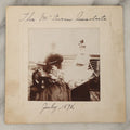 Lot 051 - Antique Boarded Photograph Of The McLurran Quartet, Mandolin In Photograph, Dated July 1898