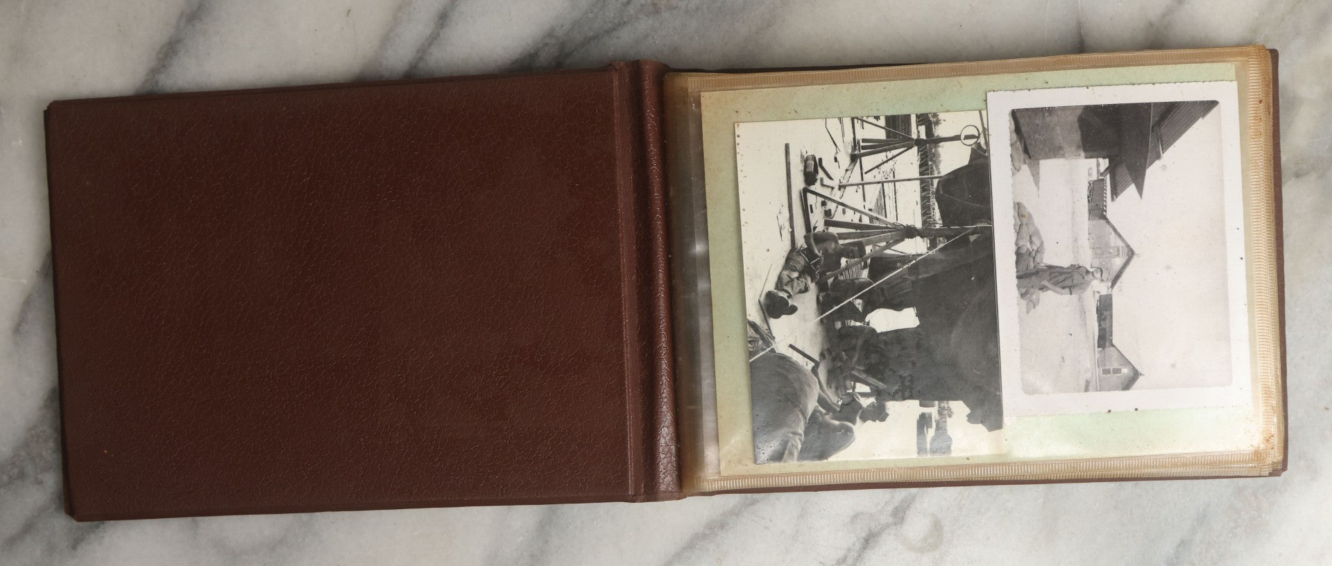 Lot 091 - Vintage Vietnam War Era Snapshot Photo Album Including Photos Of Soldiers On Deployment, At Home, And More, In "Souvenir Of Vietnam" Album
