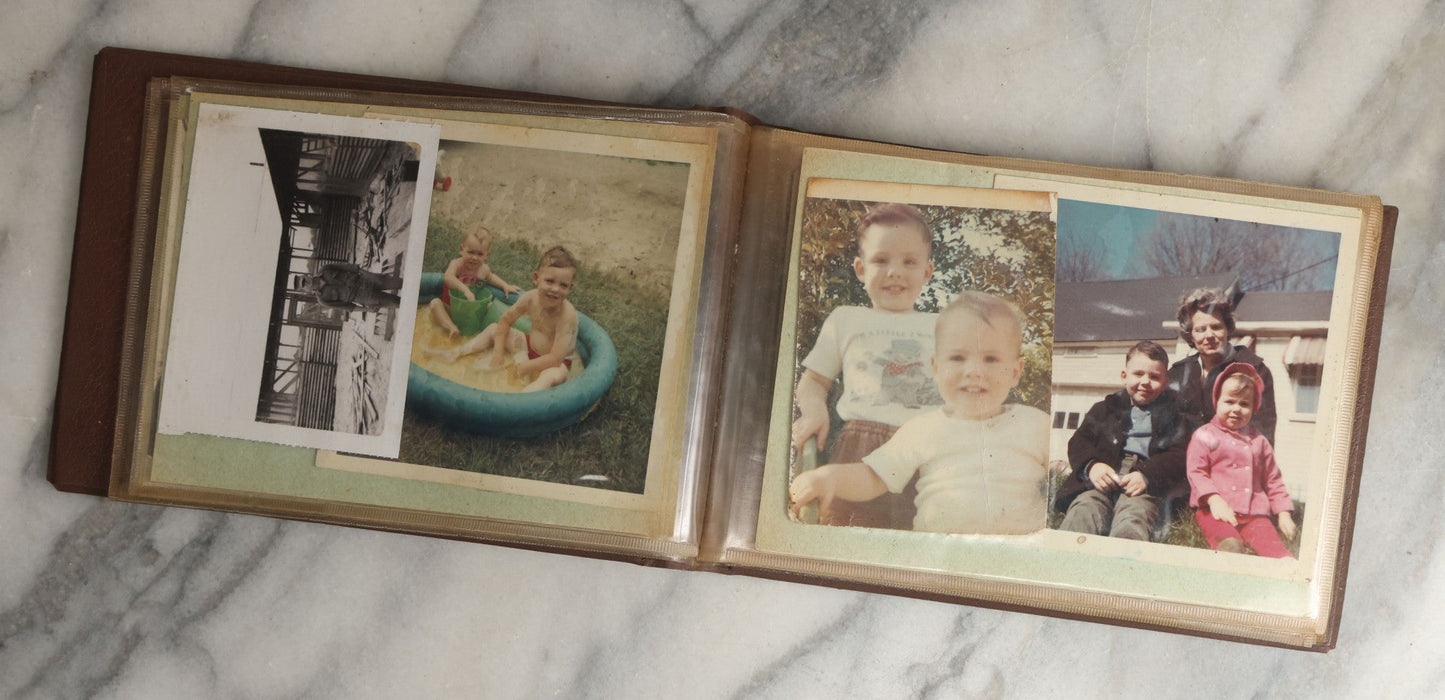 Lot 091 - Vintage Vietnam War Era Snapshot Photo Album Including Photos Of Soldiers On Deployment, At Home, And More, In "Souvenir Of Vietnam" Album