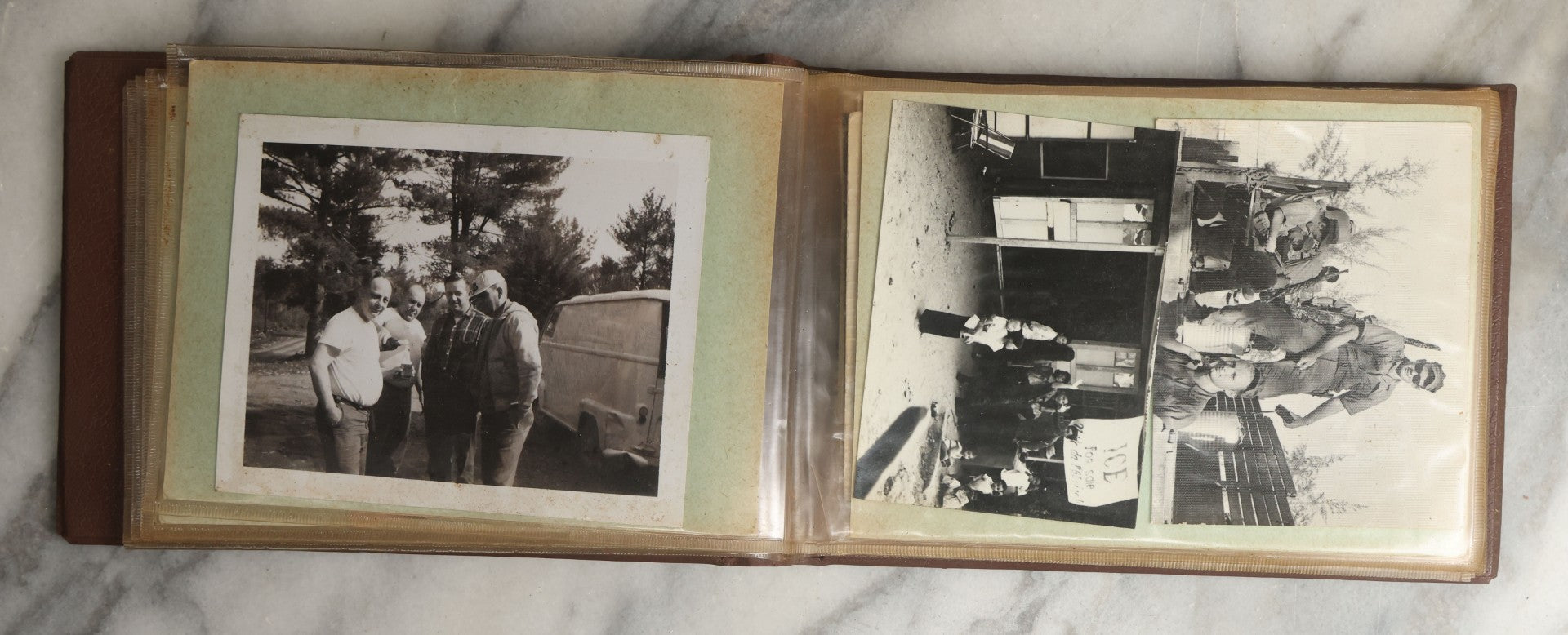 Lot 091 - Vintage Vietnam War Era Snapshot Photo Album Including Photos Of Soldiers On Deployment, At Home, And More, In "Souvenir Of Vietnam" Album