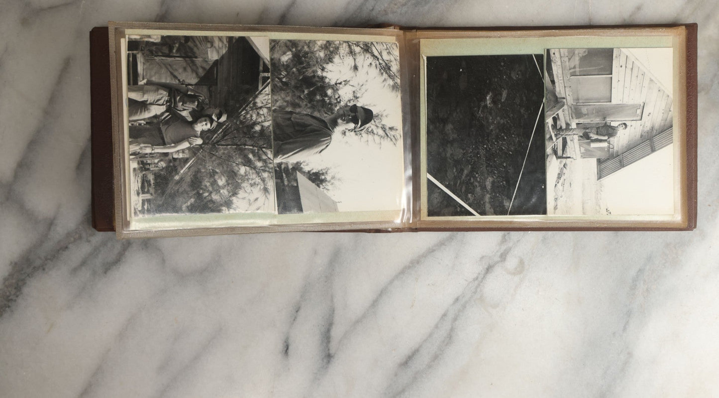 Lot 091 - Vintage Vietnam War Era Snapshot Photo Album Including Photos Of Soldiers On Deployment, At Home, And More, In "Souvenir Of Vietnam" Album