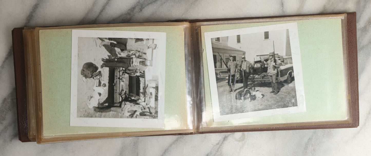 Lot 091 - Vintage Vietnam War Era Snapshot Photo Album Including Photos Of Soldiers On Deployment, At Home, And More, In "Souvenir Of Vietnam" Album