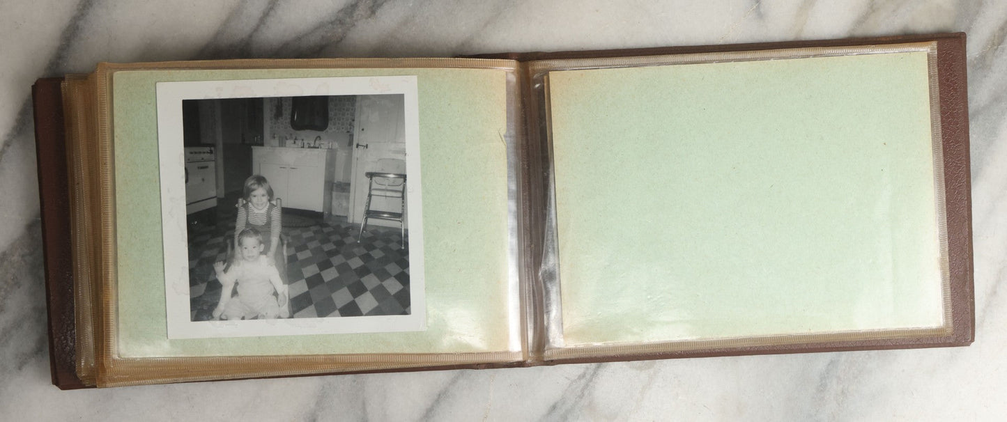 Lot 091 - Vintage Vietnam War Era Snapshot Photo Album Including Photos Of Soldiers On Deployment, At Home, And More, In "Souvenir Of Vietnam" Album