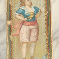 Lot 140 - Antique Cardboard Paper Handkerchief Box With Lithographed Cover Featuring A Girl With A Blue Shirt, Yellow Scarf, With Assorted Ephemera Contents