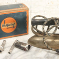 Lot 142 - Vintage General Electric Hotpoint Calrod Feather Weight Electric Iron Catalog No. 119F96 In Original Advertising Box, General Electric Company, Bridgeport, Connecticut, Untested, Cord Badly Damaged