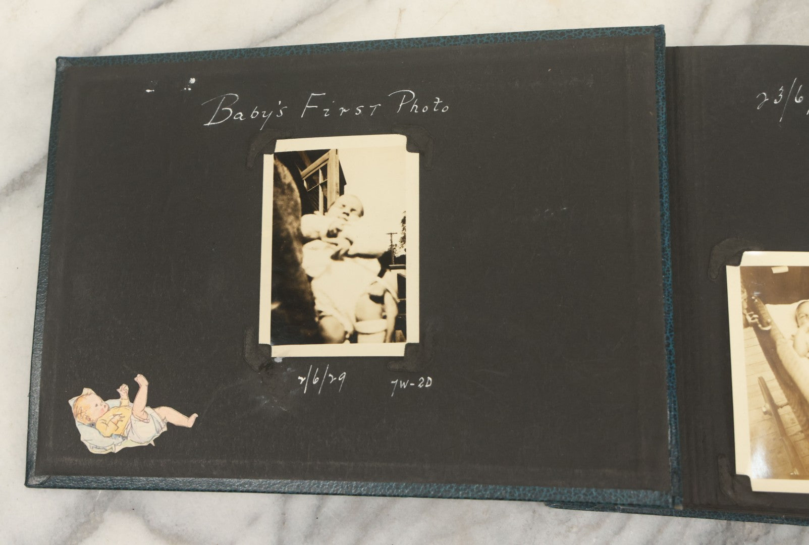 Lot 160 - Vintage Snapshot Family Photo Album Showing Photos Of The Childhood Of Patricia Mcgary Dowie, 1929 And On