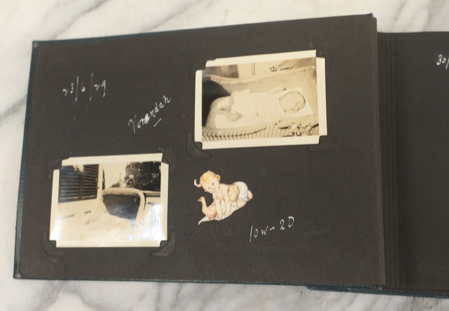 Lot 160 - Vintage Snapshot Family Photo Album Showing Photos Of The Childhood Of Patricia Mcgary Dowie, 1929 And On