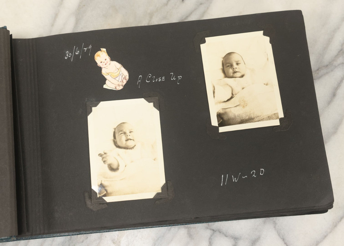 Lot 160 - Vintage Snapshot Family Photo Album Showing Photos Of The Childhood Of Patricia Mcgary Dowie, 1929 And On