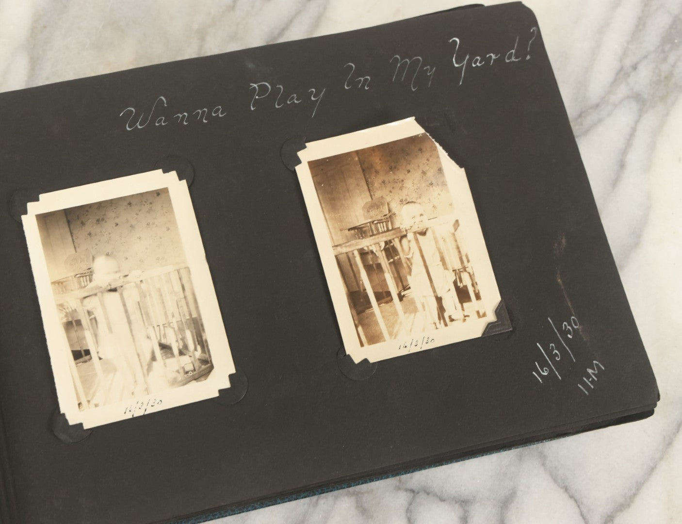 Lot 160 - Vintage Snapshot Family Photo Album Showing Photos Of The Childhood Of Patricia Mcgary Dowie, 1929 And On
