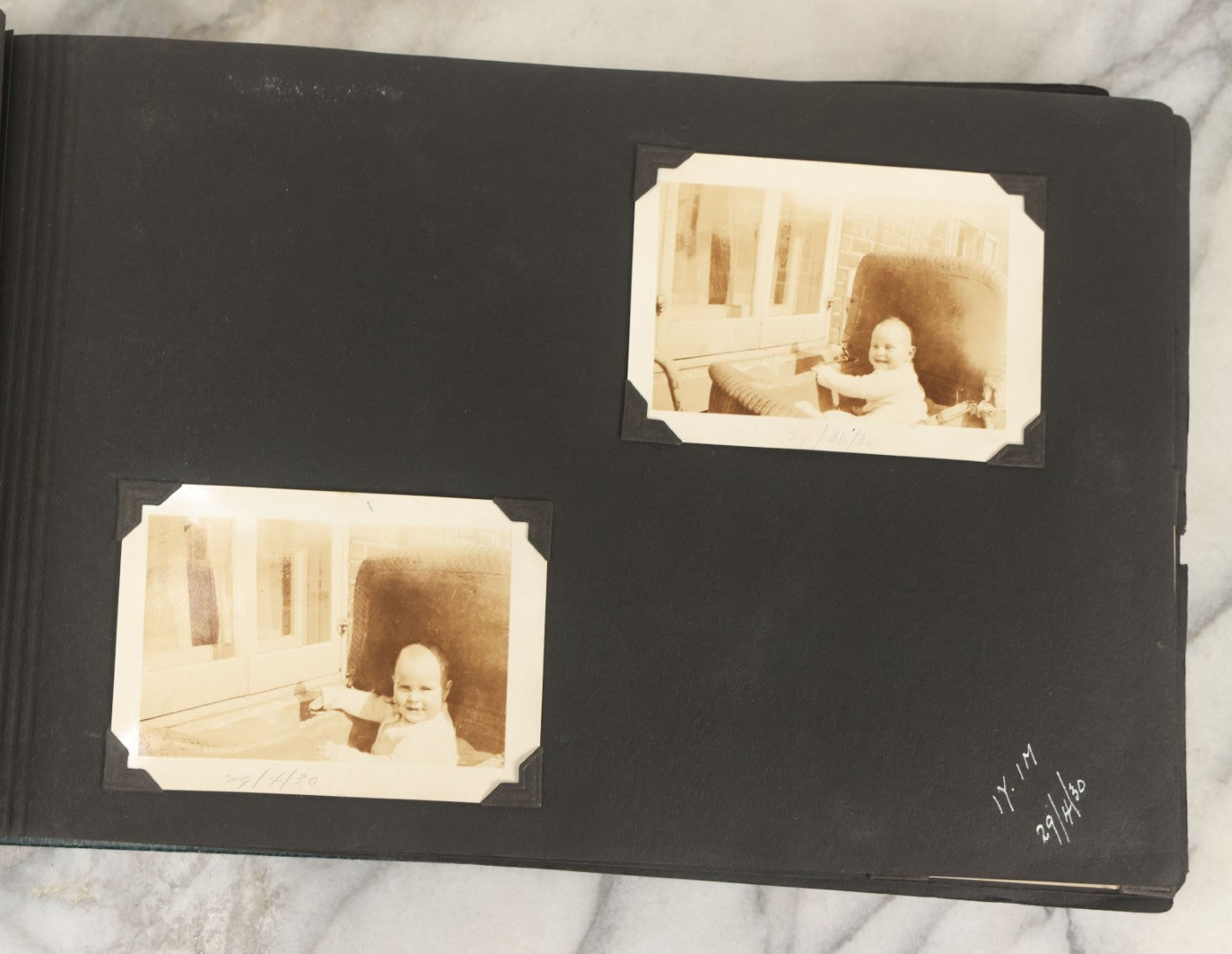 Lot 160 - Vintage Snapshot Family Photo Album Showing Photos Of The Childhood Of Patricia Mcgary Dowie, 1929 And On