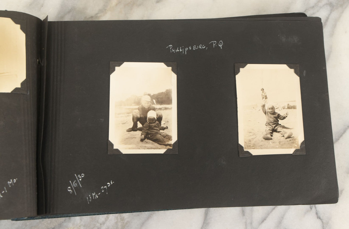 Lot 160 - Vintage Snapshot Family Photo Album Showing Photos Of The Childhood Of Patricia Mcgary Dowie, 1929 And On