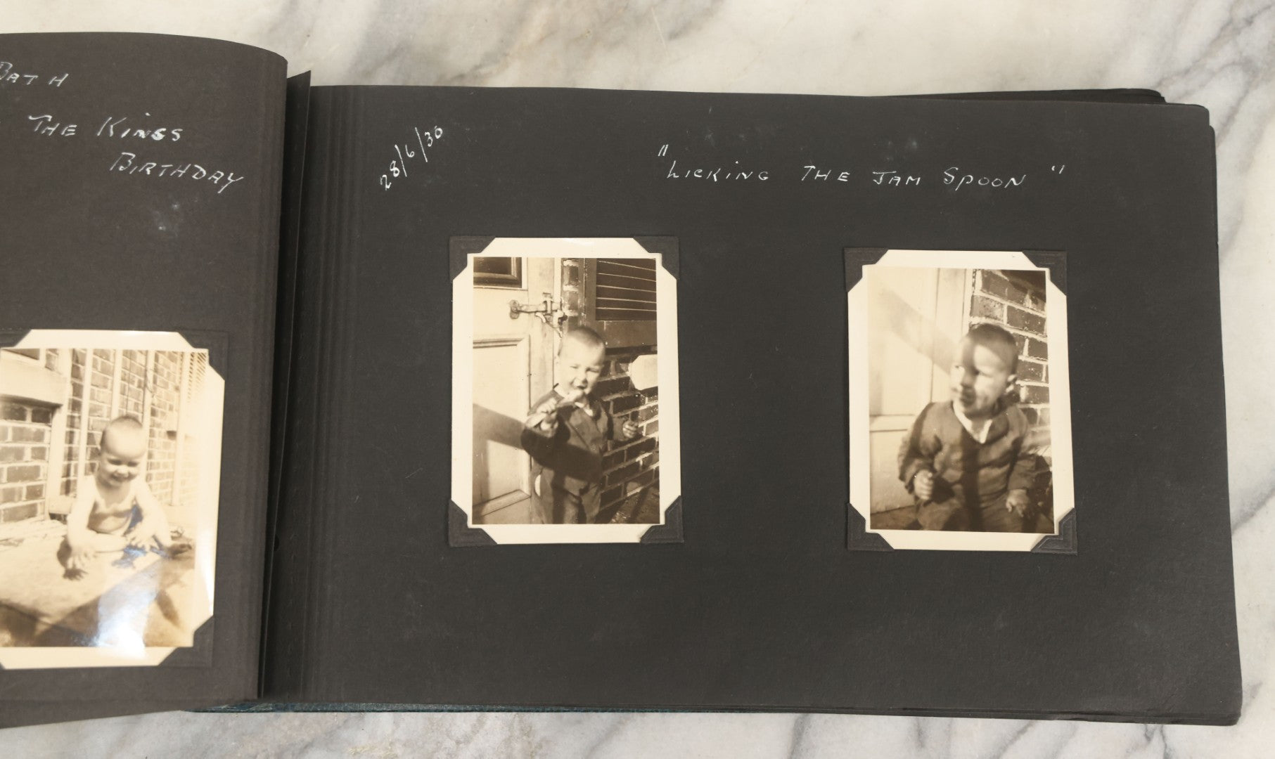 Lot 160 - Vintage Snapshot Family Photo Album Showing Photos Of The Childhood Of Patricia Mcgary Dowie, 1929 And On