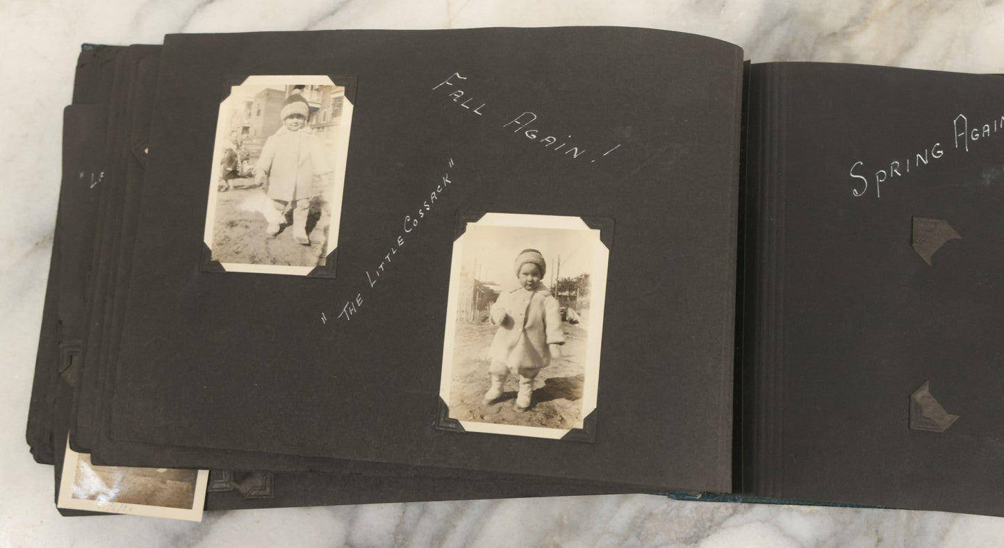 Lot 160 - Vintage Snapshot Family Photo Album Showing Photos Of The Childhood Of Patricia Mcgary Dowie, 1929 And On