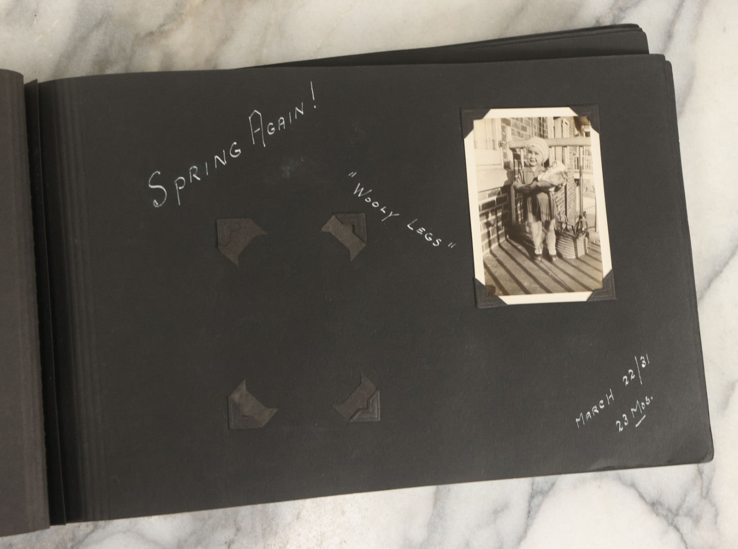 Lot 160 - Vintage Snapshot Family Photo Album Showing Photos Of The Childhood Of Patricia Mcgary Dowie, 1929 And On