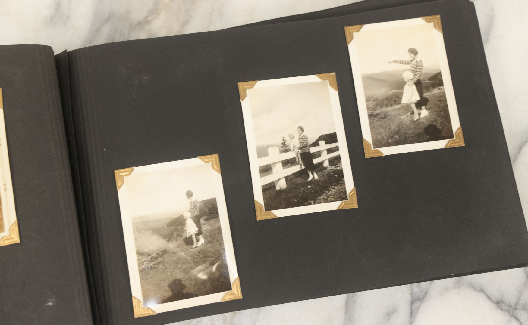 Lot 160 - Vintage Snapshot Family Photo Album Showing Photos Of The Childhood Of Patricia Mcgary Dowie, 1929 And On