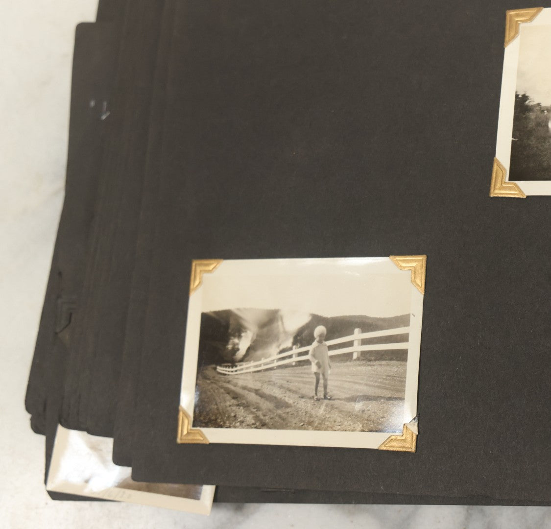 Lot 160 - Vintage Snapshot Family Photo Album Showing Photos Of The Childhood Of Patricia Mcgary Dowie, 1929 And On