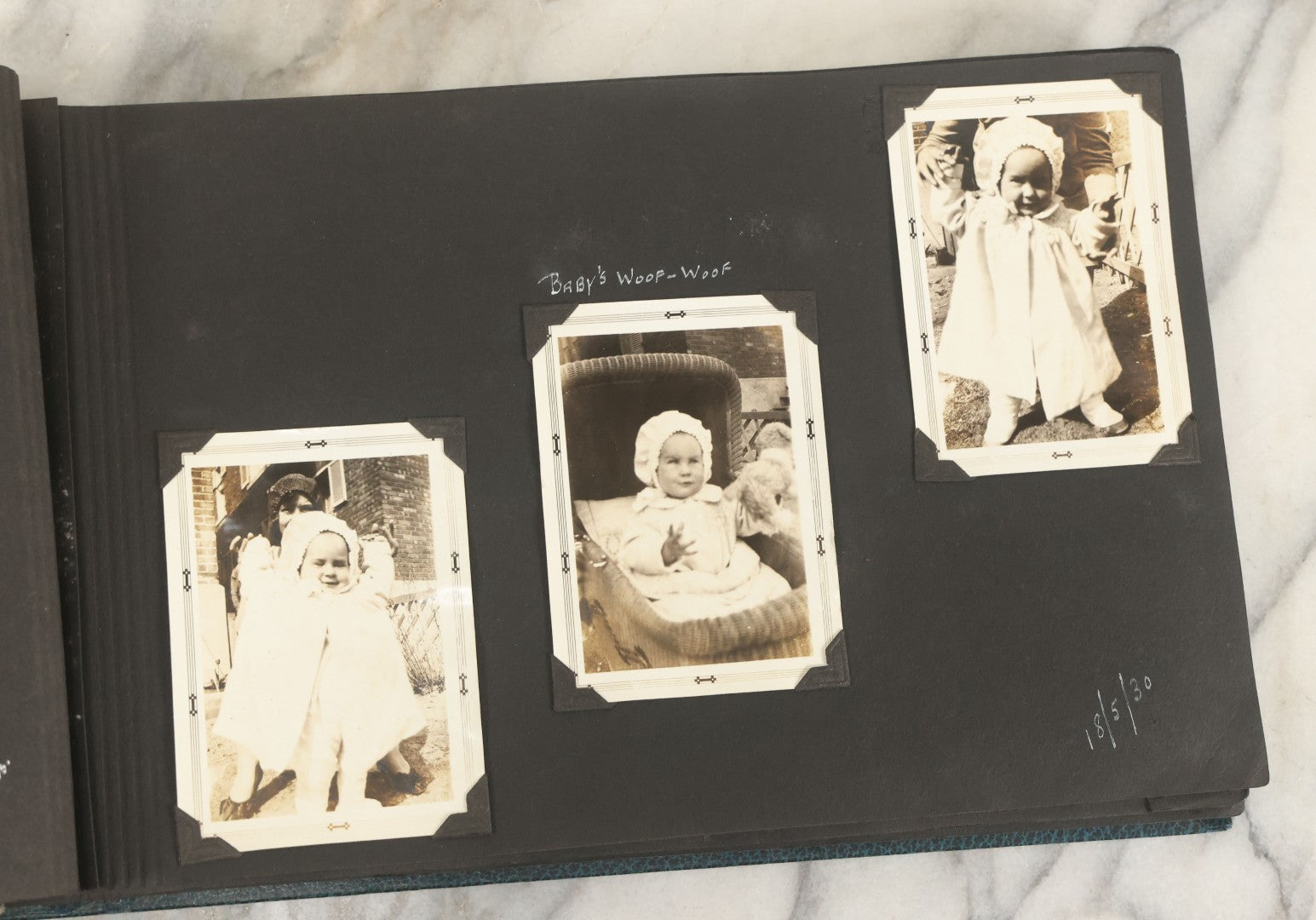 Lot 160 - Vintage Snapshot Family Photo Album Showing Photos Of The Childhood Of Patricia Mcgary Dowie, 1929 And On