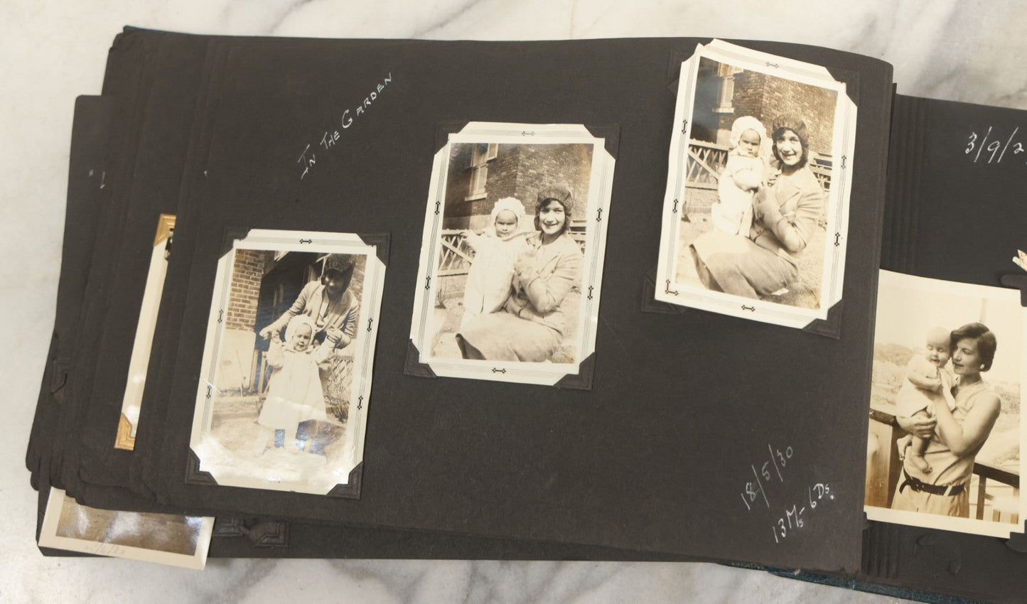 Lot 160 - Vintage Snapshot Family Photo Album Showing Photos Of The Childhood Of Patricia Mcgary Dowie, 1929 And On