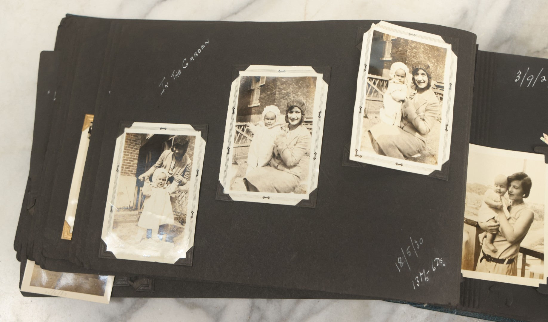 Lot 160 - Vintage Snapshot Family Photo Album Showing Photos Of The Childhood Of Patricia Mcgary Dowie, 1929 And On