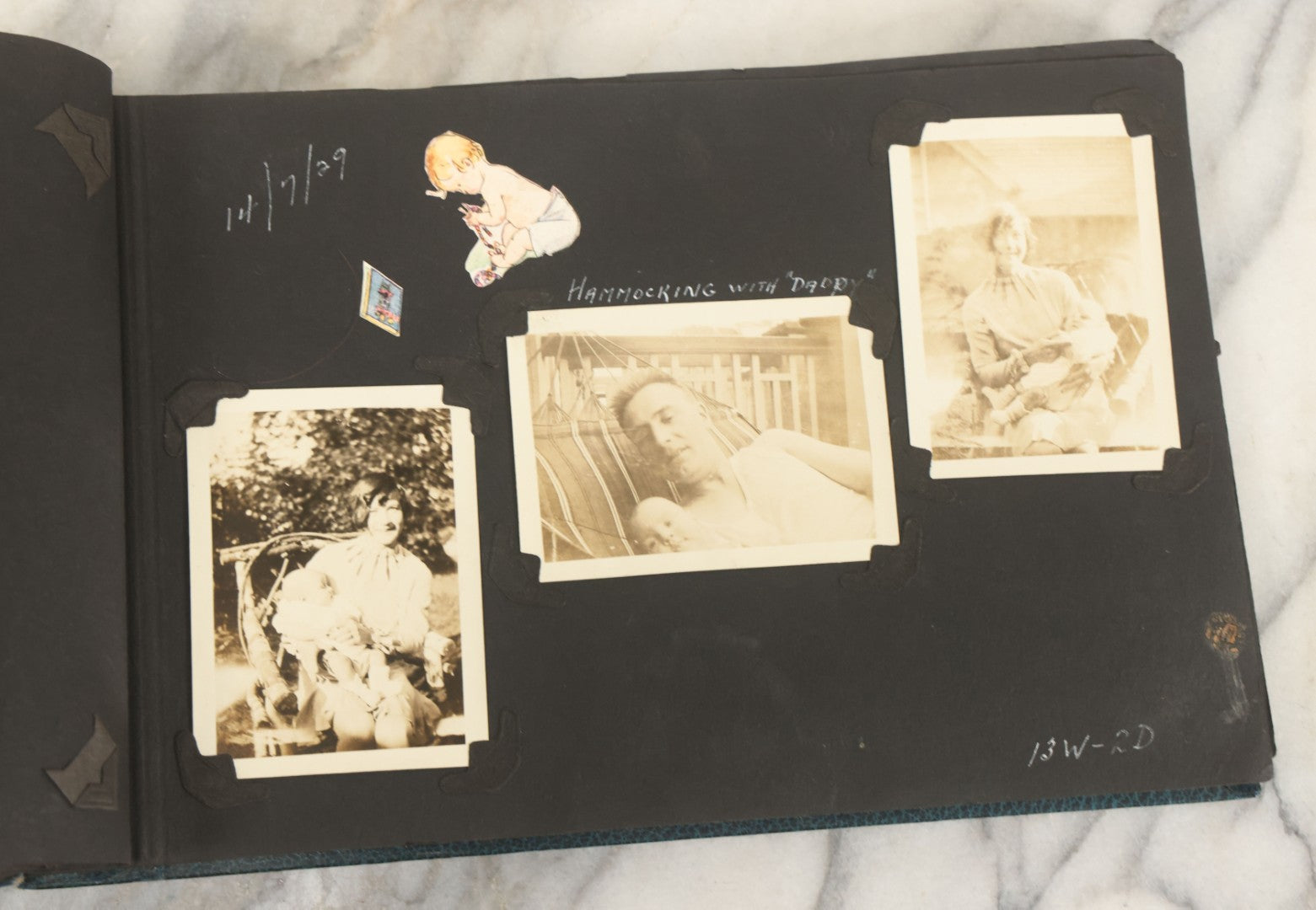 Lot 160 - Vintage Snapshot Family Photo Album Showing Photos Of The Childhood Of Patricia Mcgary Dowie, 1929 And On