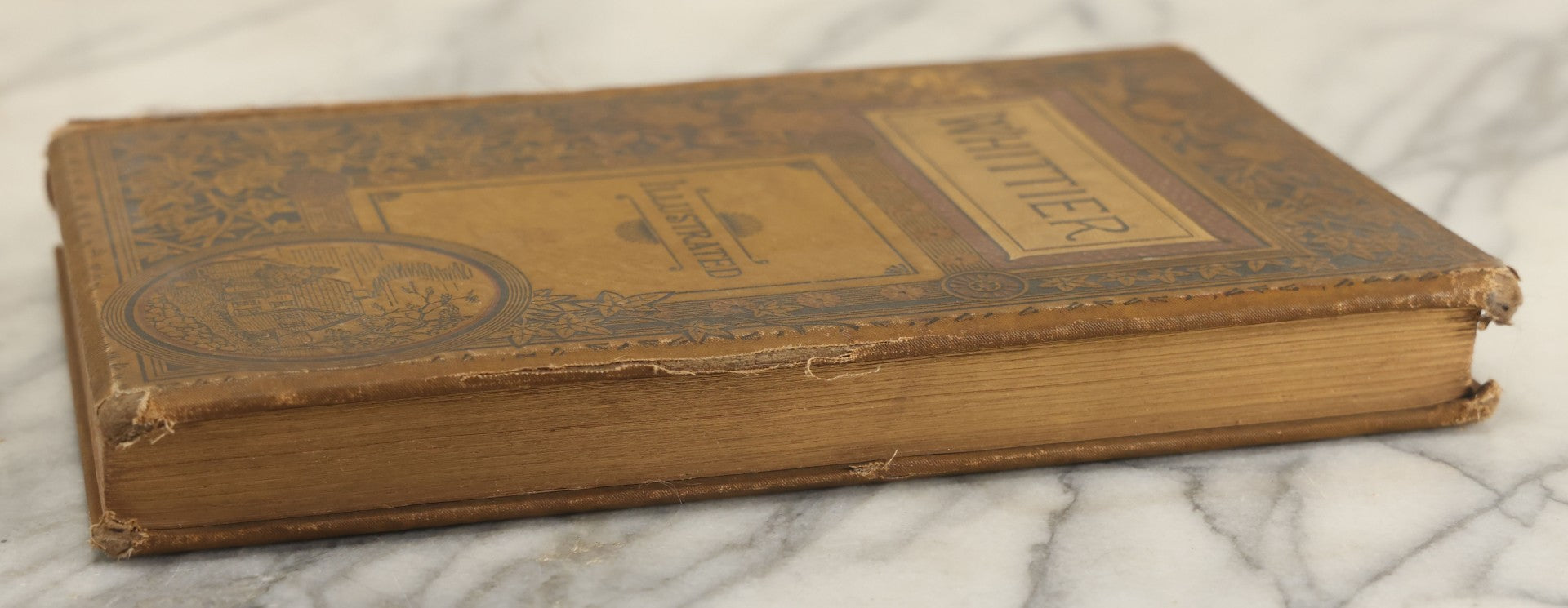 Lot 169 - "The Complete Poetical Works Of John Greenleaf Whittier" Antique Poetry Book With Numerous Illustrations, Houghton, Mifflin, And Company, Boston, And The Riverside Press, Cambridge, Massachusetts, 1884