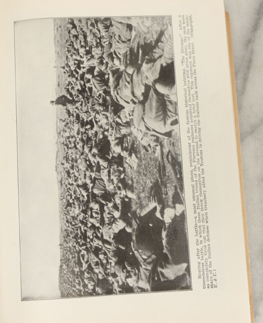 Lot 171 - "America's War For Humanity: A Pictorial History Of The World War For Liberty, Victory Edition" Antique World War One Book By Thomas H. Russell, Copyright 1919