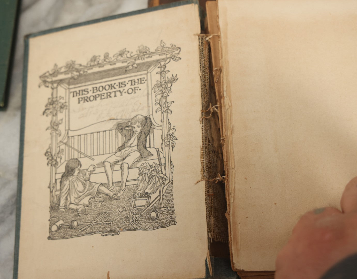 Lot 174 - Grouping Of Three Antique Children's Books Including Stories For The Young, Granny's Wonderful Chair, And Chatterbox 1872
