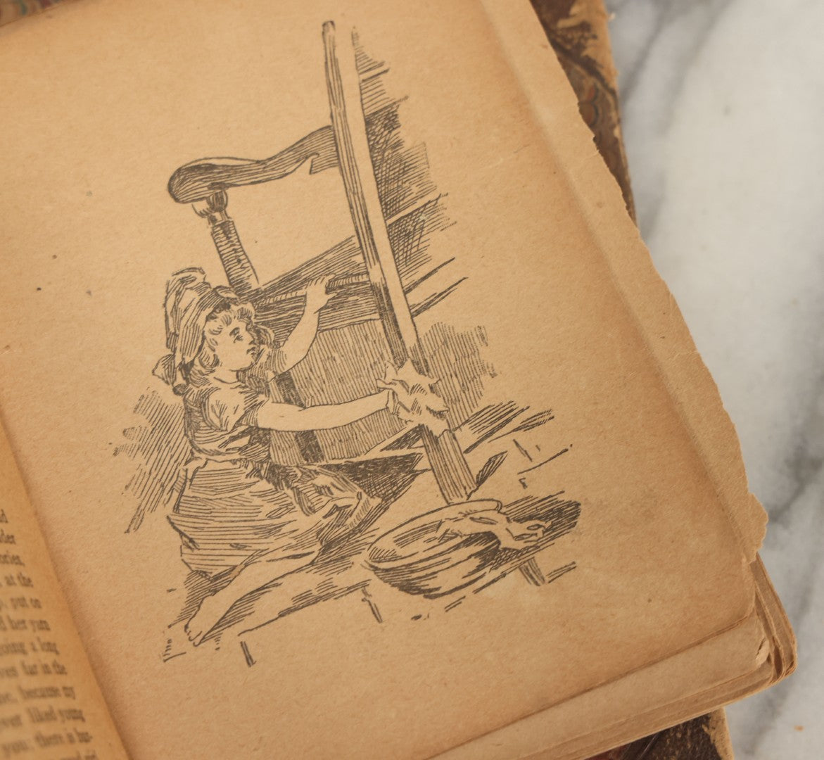 Lot 174 - Grouping Of Three Antique Children's Books Including Stories For The Young, Granny's Wonderful Chair, And Chatterbox 1872