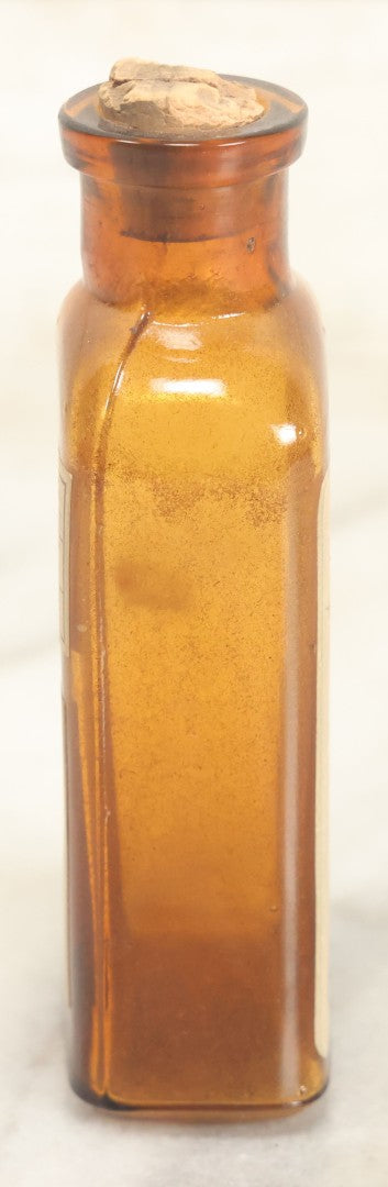 Lot 019 - Antique Lilly Heroin Pharmacy Bottle, 500 Tablets, By Eli Lilly & Co., Indianapolis, Indiana, With Label From Wm. C. Gregory, Pharmacist, Marblehead, Massachusetts, Dated 1919