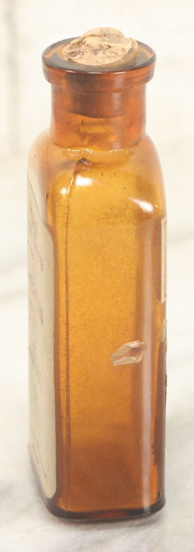 Lot 019 - Antique Lilly Heroin Pharmacy Bottle, 500 Tablets, By Eli Lilly & Co., Indianapolis, Indiana, With Label From Wm. C. Gregory, Pharmacist, Marblehead, Massachusetts, Dated 1919