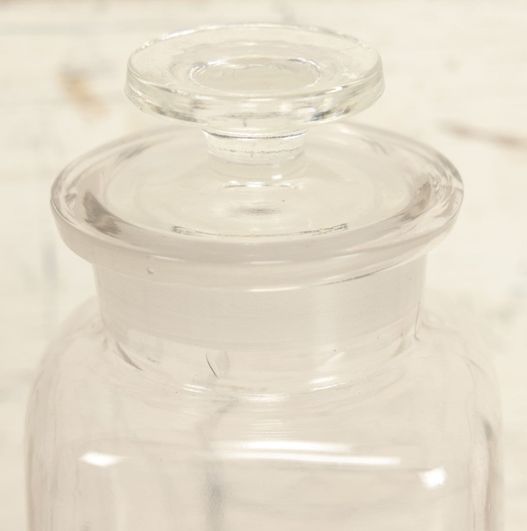 Lot 027 - Antique P. Glycyrr. Pulvis Glycyrrhizae (Powdered Licorice Root) Apothecary Bottle With Glass Label