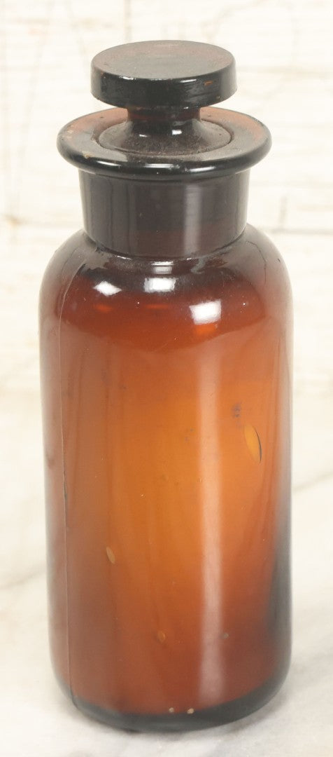 Lot 031 - Antique Standard Drug Co., Boston, Massachusetts, Brown Glass Apothecary Bottle With Handwritten Terpini Hydras Paper Label