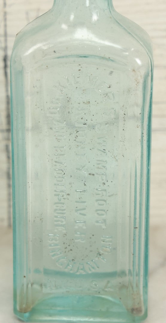 Lot 035 - Grouping Of Three Dr. Kilmer's Swamp-Root Kidney, Liver, & Bladder Remedy Glass Bottles, Binghamton, New York