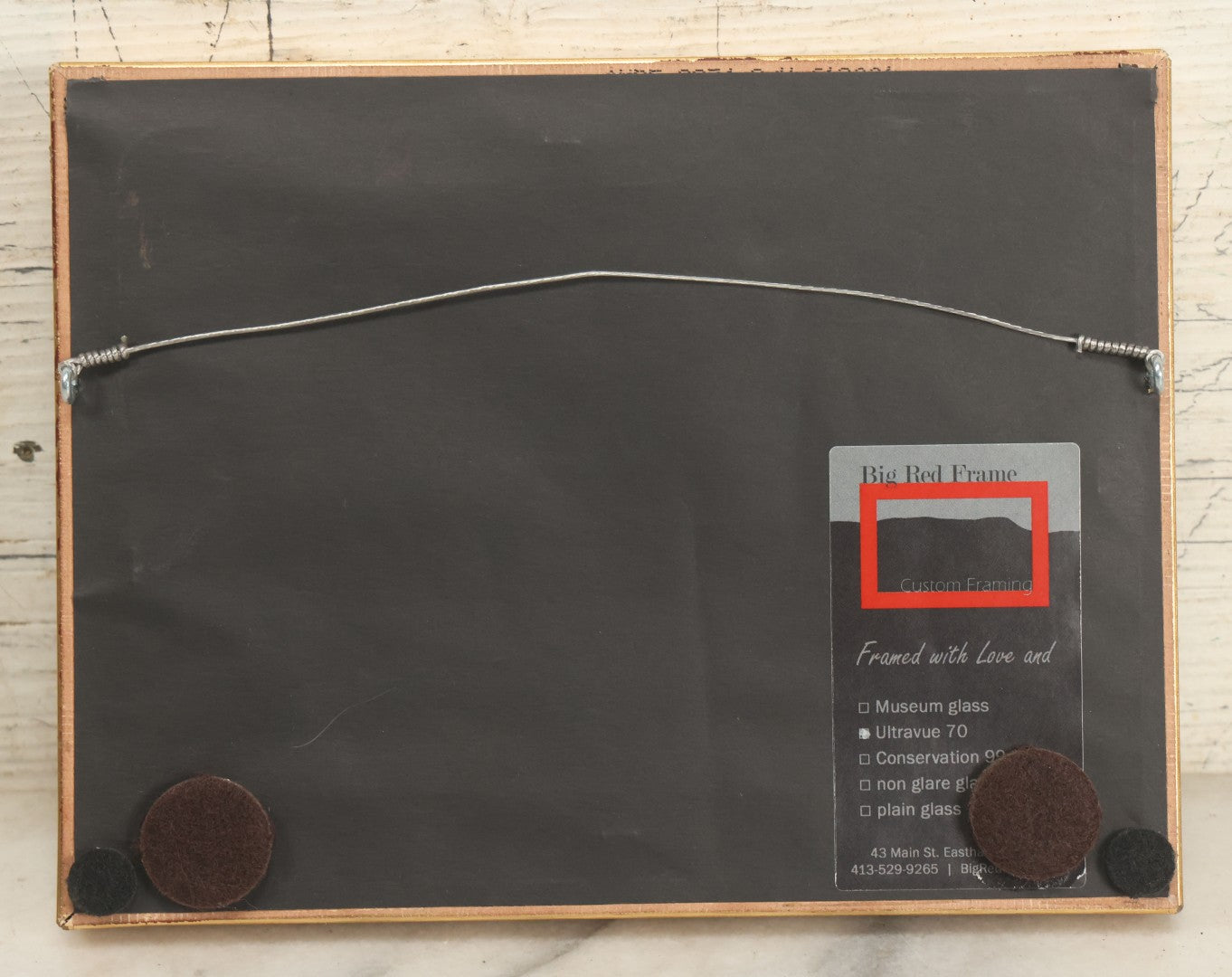 Lot 040 - Antique Celluloid Post-Mortem Photo Button Of A Baby's Funeral, Professionally Framed Behind Glass